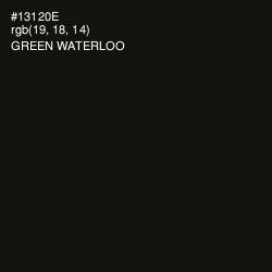 #13120E - Green Waterloo Color Image